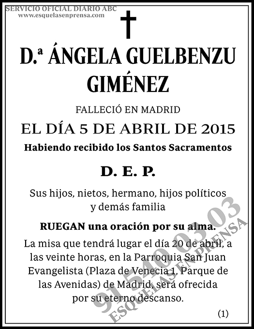 Ángela Guelbenzu Giménez